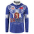 Toa Samoa Rugby Button Sweatshirt Six Eight Five to The World