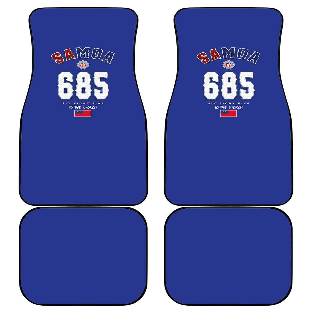 Toa Samoa Rugby Car Mats Six Eight Five to The World