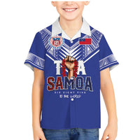 Toa Samoa Rugby Family Matching Mermaid Dress and Hawaiian Shirt Six Eight Five to The World