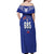 Toa Samoa Rugby Off Shoulder Maxi Dress Six Eight Five to The World