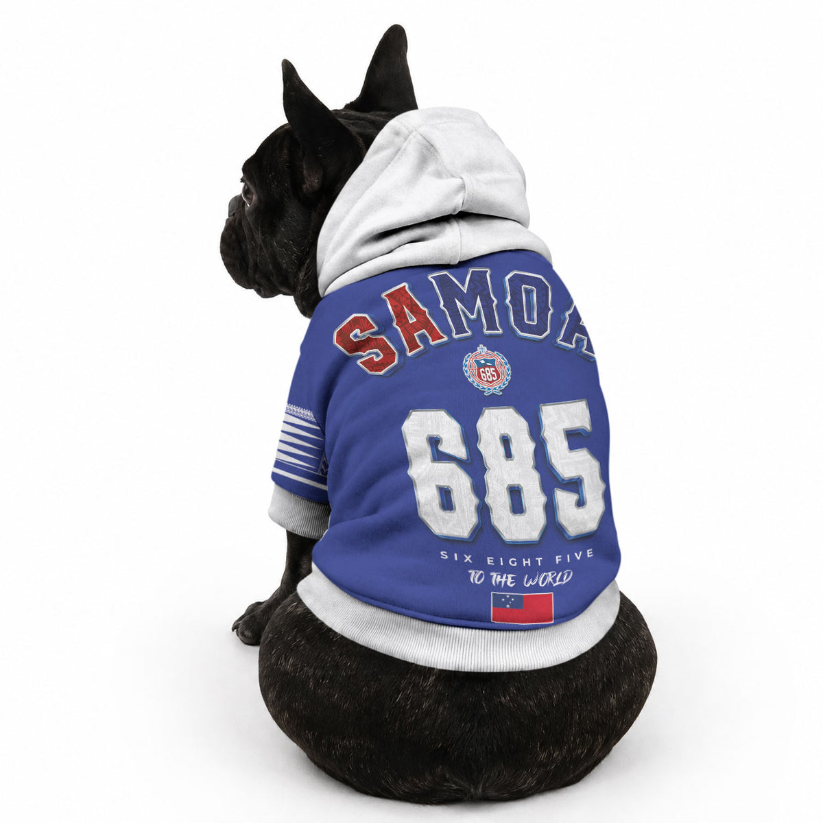 Toa Samoa Rugby Pet Hoodie