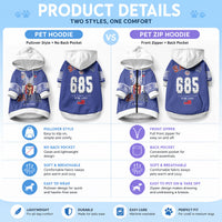 Toa Samoa Rugby Pet Hoodie