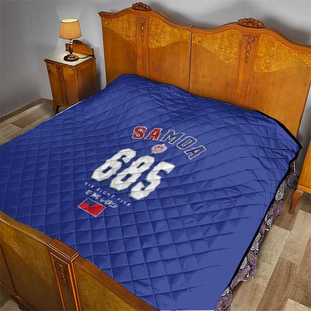 Toa Samoa Rugby Quilt Six Eight Five to The World