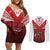 Mate Ma'a Tonga Rugby Couples Matching Off Shoulder Short Dress and Long Sleeve Button Shirt Six Seven Six to The World