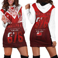 Mate Ma'a Tonga Rugby Hoodie Dress Six Seven Six to The World LT03 - Polynesian Pride