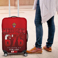 Mate Ma'a Tonga Rugby Luggage Cover Six Seven Six to The World