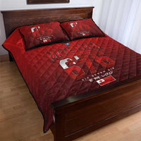 Mate Ma'a Tonga Rugby Quilt Bed Set Six Seven Six to The World LT03 - Polynesian Pride