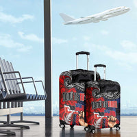 Aotearoa and Samoa Toitu Te Tiriti Luggage Cover Honour the Treaty - Te Tiriti Is Us