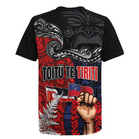 Aotearoa and Samoa Toitu Te Tiriti Rugby Jersey Honour the Treaty - Te Tiriti Is Us LT03 - Polynesian Pride