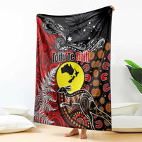 Aotearoa and Australia Toitu Te Tiriti Blanket Honour the Treaty - Te Tiriti Is Us