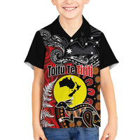 Aotearoa and Australia Toitu Te Tiriti Hawaiian Shirt Honour the Treaty - Te Tiriti Is Us