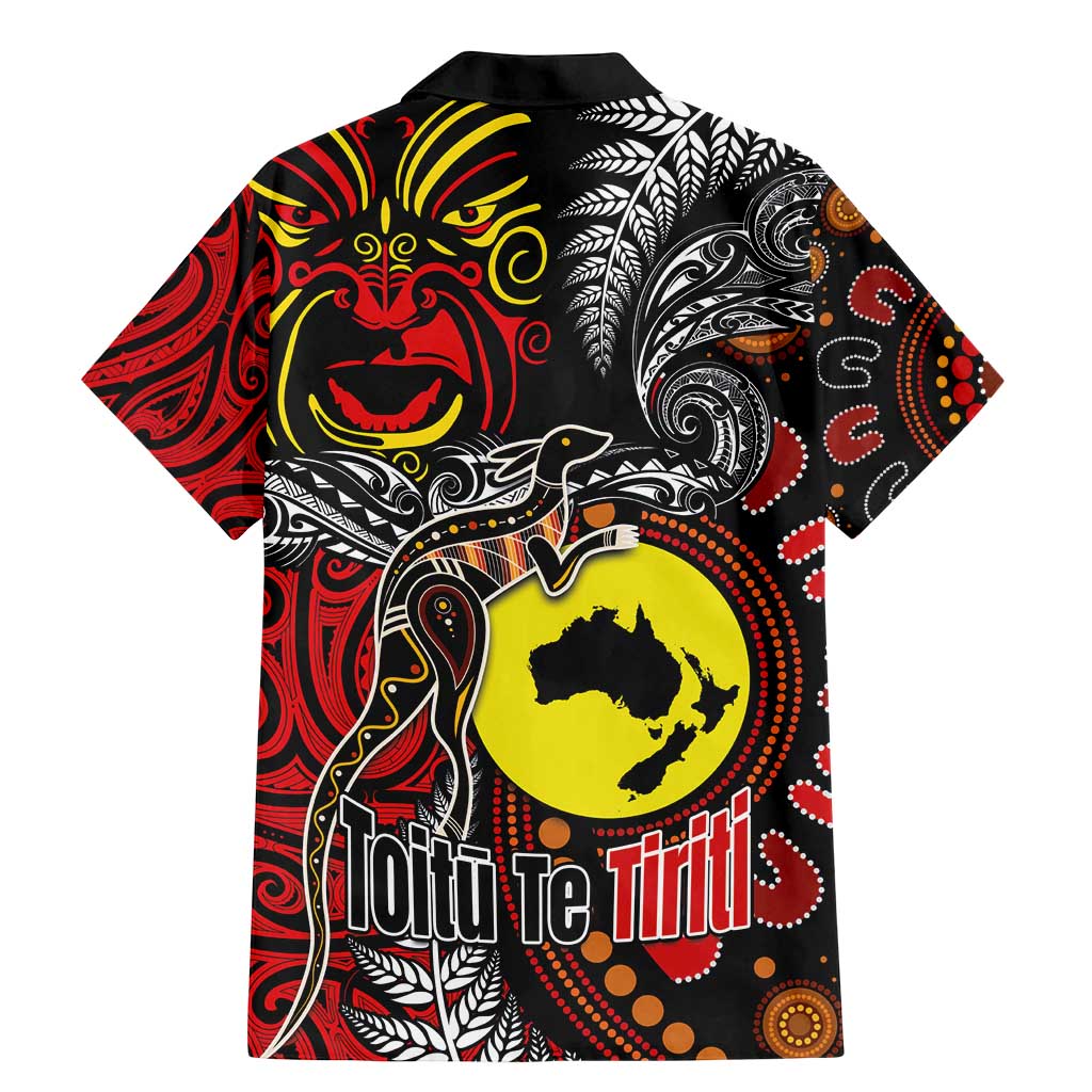 Aotearoa and Australia Toitu Te Tiriti Family Matching Mermaid Dress and Hawaiian Shirt Honour the Treaty - Stand Together Stand Stronger LT03 - Polynesian Pride