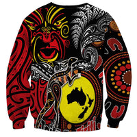 Aotearoa and Australia Toitu Te Tiriti Sweatshirt Honour the Treaty - Stand Together Stand Stronger LT03 - Polynesian Pride