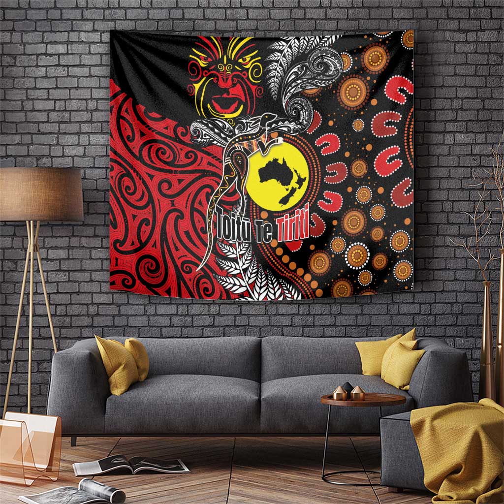 Aotearoa and Australia Toitu Te Tiriti Tapestry Honour the Treaty - Stand Together Stand Stronger