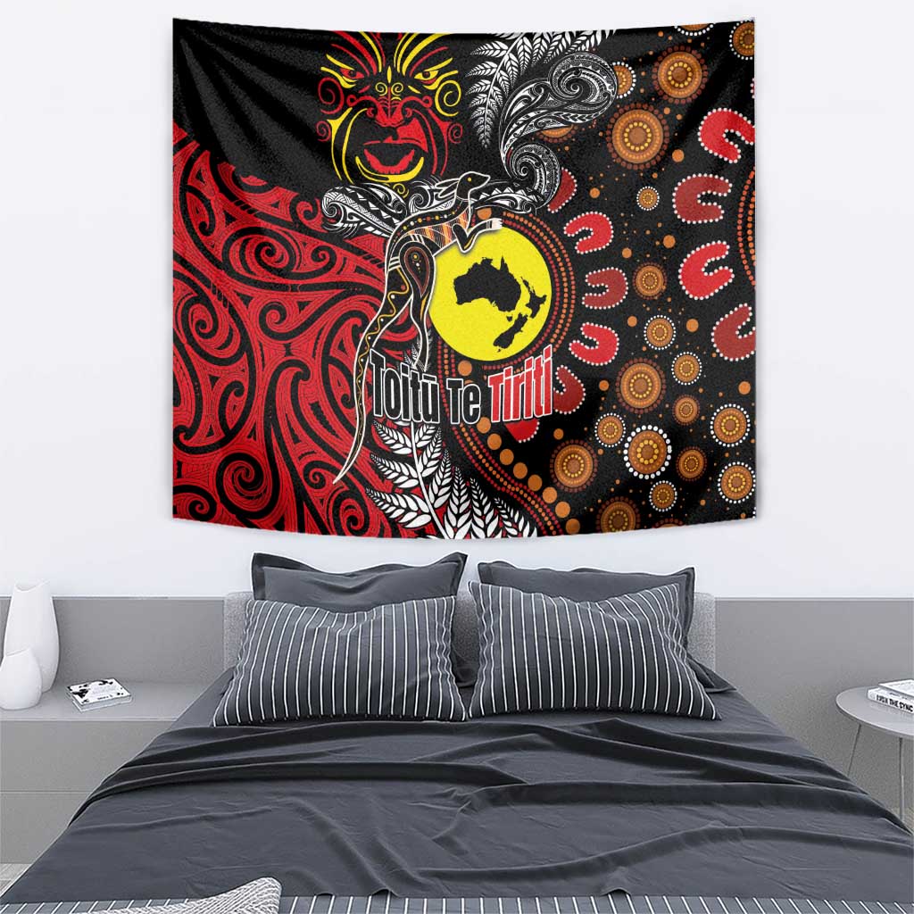 Aotearoa and Australia Toitu Te Tiriti Tapestry Honour the Treaty - Stand Together Stand Stronger