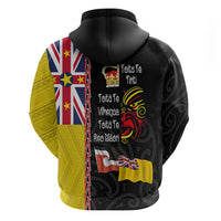 Aotearoa and Niue Toitu Te Tiriti Hoodie Honour the Treaty - Fight Together Stand Together LT03 - Polynesian Pride