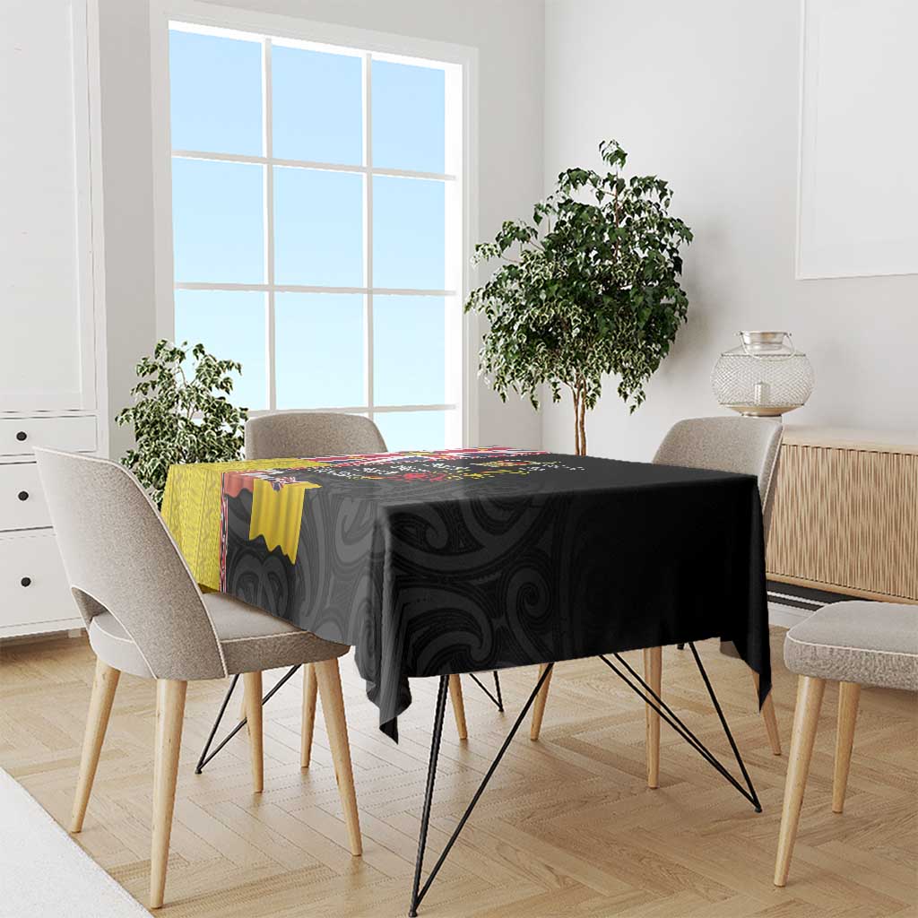 Aotearoa and Niue Toitu Te Tiriti Tablecloth Honour the Treaty - Fight Together Stand Together