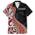 Aotearoa Maori Stylized Koru - Silver Ferns Hawaiian Shirt