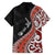 Aotearoa Maori Stylized Koru - Silver Ferns Hawaiian Shirt