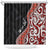 Aotearoa Maori Stylized Koru - Silver Ferns Shower Curtain