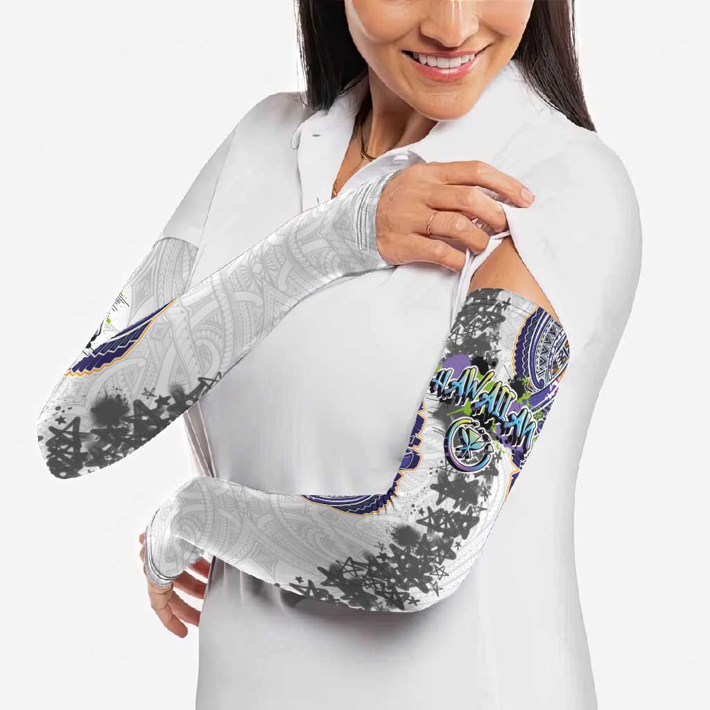 Traditional Art Hawaiian Kakau Tattoos Arm Sleeves Graffiti Style - Polynesian Pride