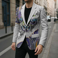 Traditional Art Hawaiian Kakau Tattoos Blazer Graffiti Style - Polynesian Pride