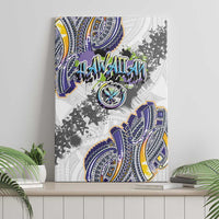 Traditional Art Hawaiian Kakau Tattoos Canvas Wall Art Graffiti Style - Polynesian Pride