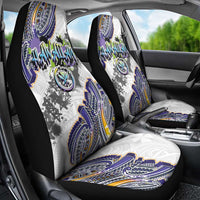 Traditional Art Hawaiian Kakau Tattoos Car Seat Cover Graffiti Style - Polynesian Pride