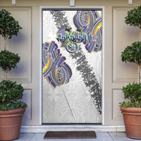 Traditional Art Hawaiian Kakau Tattoos Door Cover Graffiti Style - Polynesian Pride