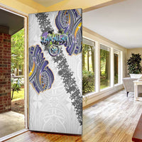 Traditional Art Hawaiian Kakau Tattoos Door Cover Graffiti Style - Polynesian Pride