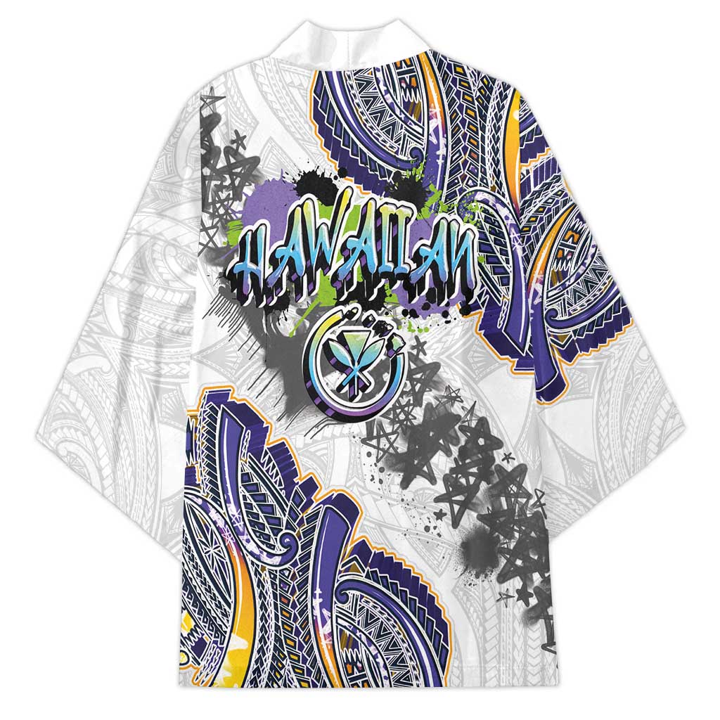 Traditional Art Hawaiian Kakau Tattoos Kimono Graffiti Style - Polynesian Pride