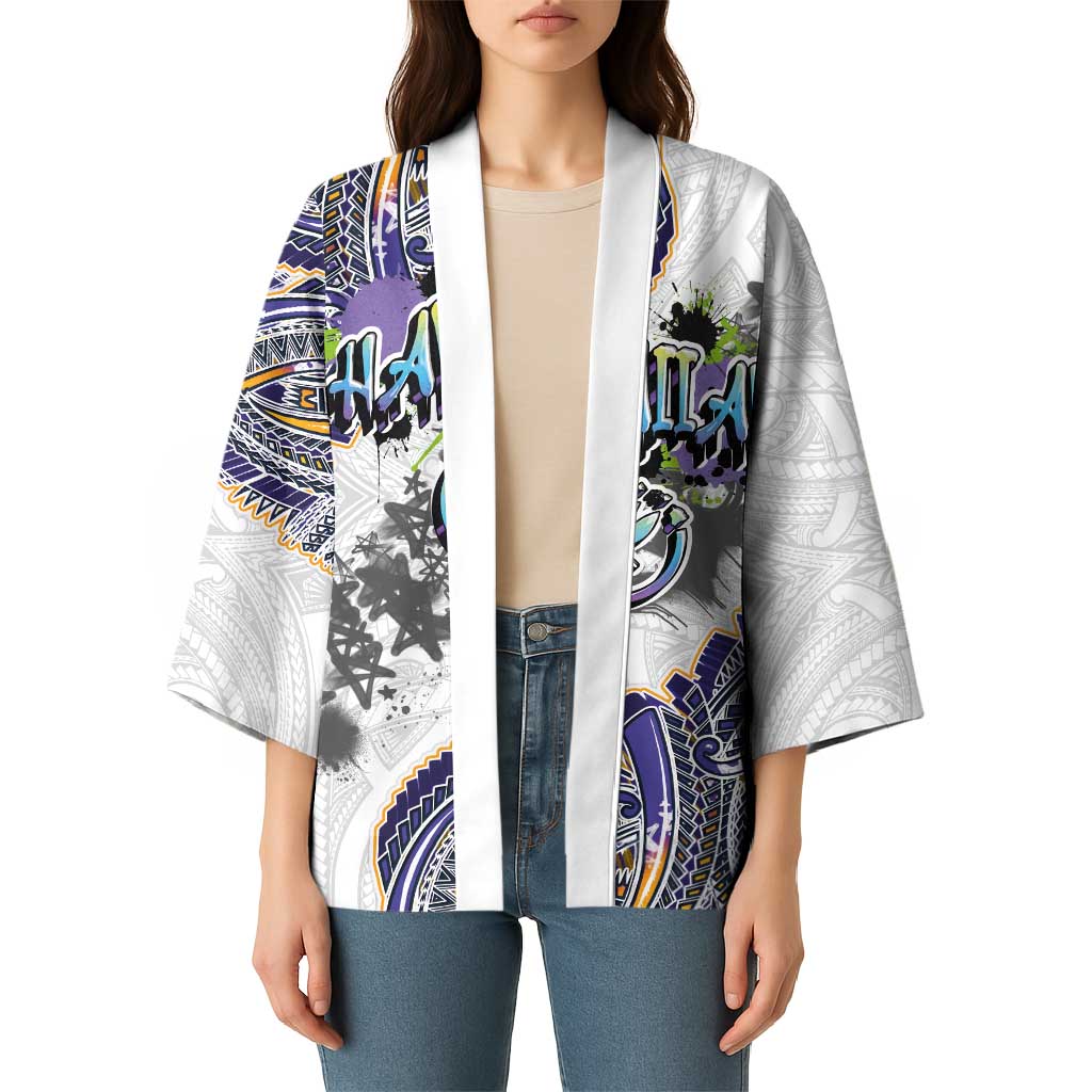 Traditional Art Hawaiian Kakau Tattoos Kimono Graffiti Style - Polynesian Pride