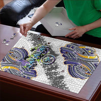 Traditional Art Hawaiian Kakau Tattoos Puzzle Graffiti Style - Polynesian Pride