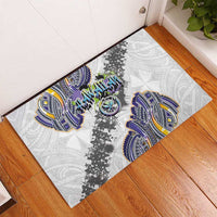 Traditional Art Hawaiian Kakau Tattoos Rubber Doormat Graffiti Style - Polynesian Pride
