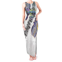 Traditional Art Hawaiian Kakau Tattoos Tank Maxi Dress Graffiti Style - Polynesian Pride