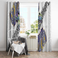 Traditional Art Hawaiian Kakau Tattoos Window Curtain Graffiti Style - Polynesian Pride