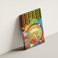 Hawaii Womens Day Wahine Canvas Wall Art Strong Beautiful Woman with Kakau Style LT03 - Polynesian Pride