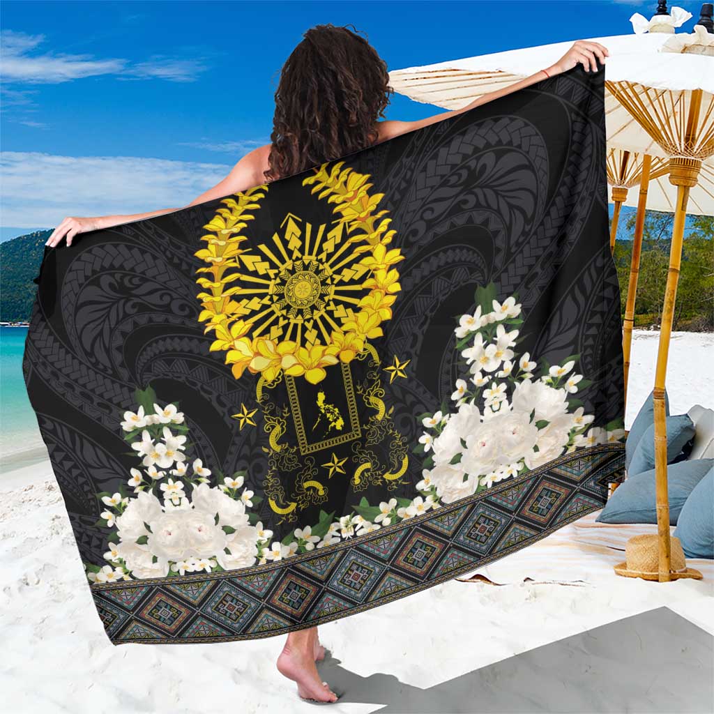 Flores de Mayo and Filipino Fiesta Sarong The Sun-Jasmine and Polynesian Yakan Tattoo Barong Style