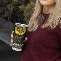 Flores de Mayo and Filipino Fiesta Tumbler Cup The Sun-Jasmine and Polynesian Yakan Tattoo Barong Style LT03 - Polynesian Pride