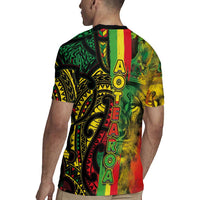 Aotearoa Reggae Rugby Jersey Maori Reggae-One Love LT03 - Polynesian Pride