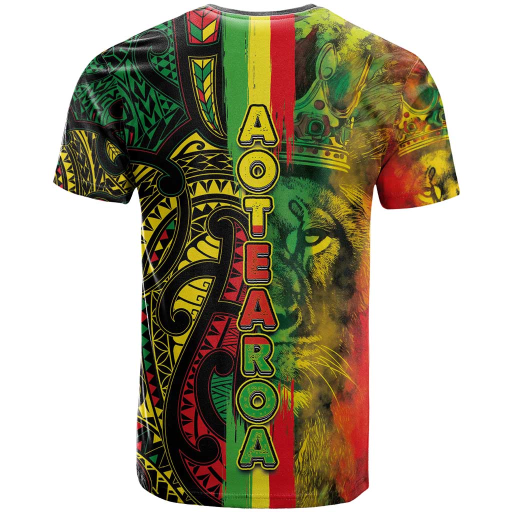 Aotearoa Reggae T Shirt Maori Reggae-One Love LT03 - Polynesian Pride