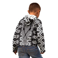 Aotearoa Tukutuku and Poutama Motif Classic Kid Hoodie