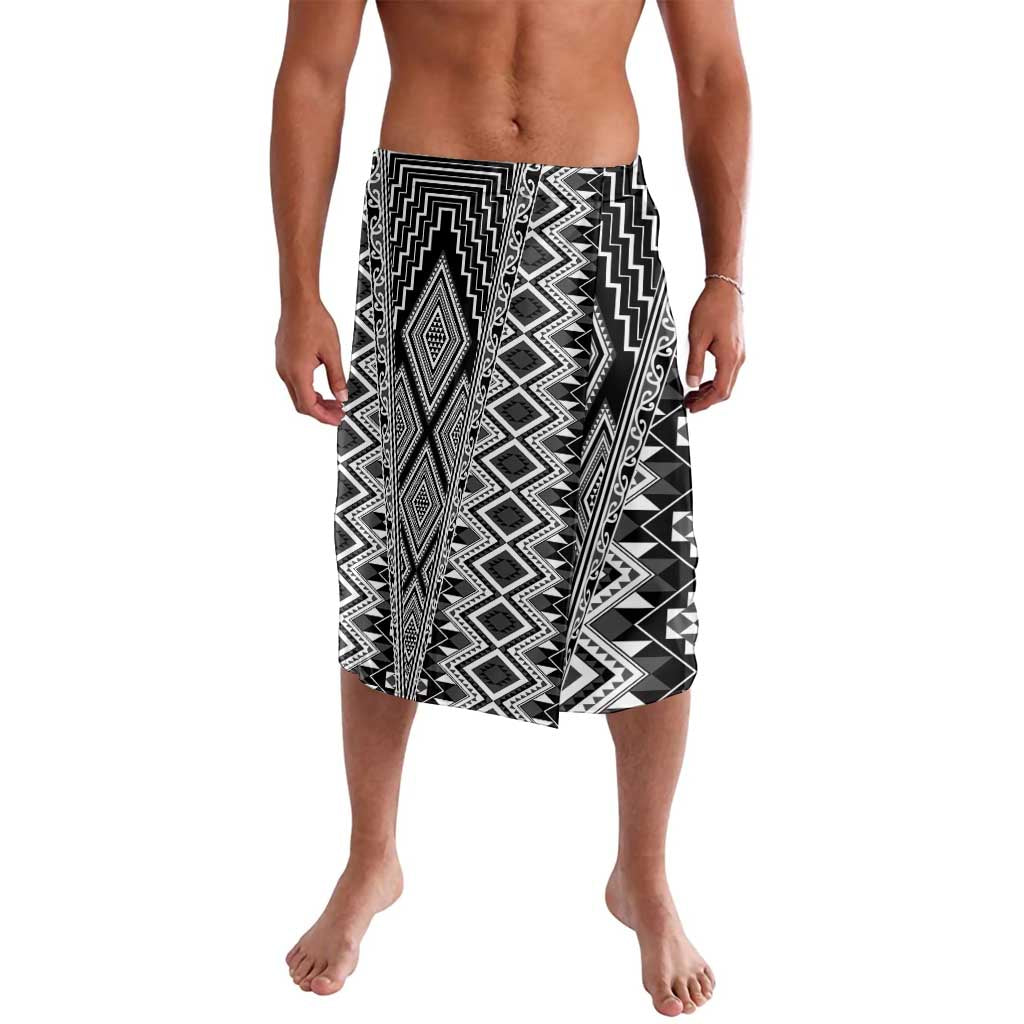 Aotearoa Tukutuku and Poutama Motif Classic Lavalava