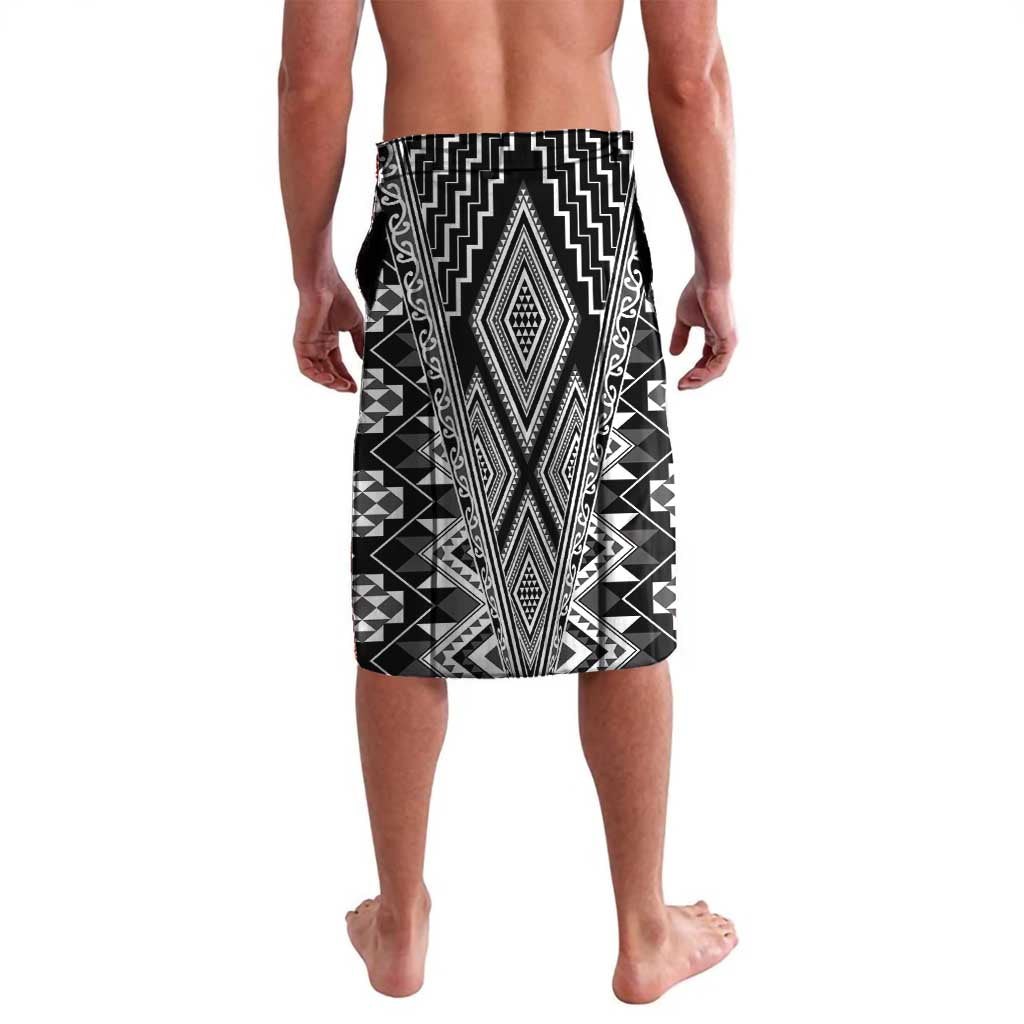 Aotearoa Tukutuku and Poutama Motif Classic Lavalava