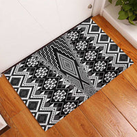 Aotearoa Tukutuku and Poutama Motif Classic Rubber Doormat LT03 - Polynesian Pride