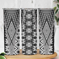 Aotearoa Tukutuku and Poutama Motif Classic Skinny Tumbler LT03 - Polynesian Pride
