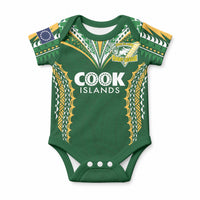 Custom Cook Islands Rugby League Baby Onesie