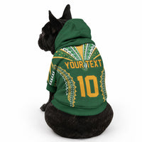 Custom Cook Islands Rugby League Pet Hoodie