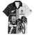 Custom Fiji and New Zealand Rugby Family Matching Puletasi and Hawaiian Shirt Tapa Mix Maori Pattern