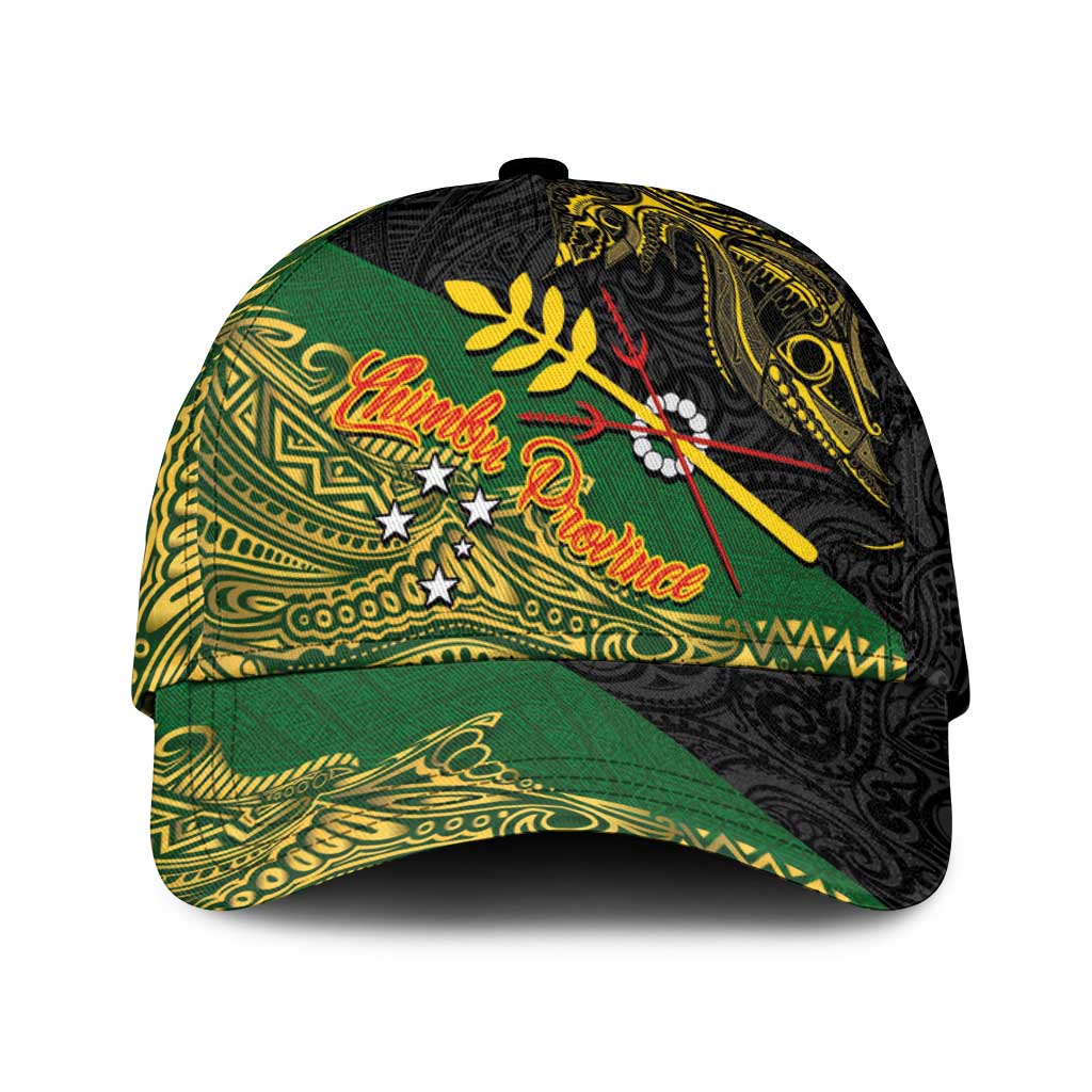 Chimpu Province Papua New Guinea Classic Cap Bird-of-paradise Art Tattoo and Melanesian Motifs - Polynesian Pride